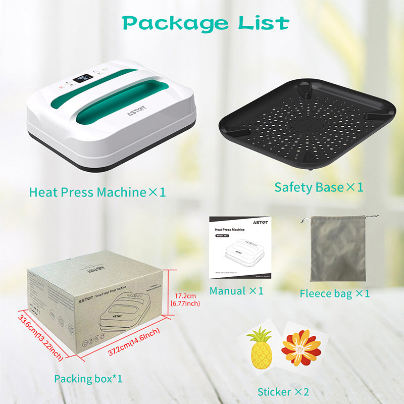 12''x10''Heatpress(Green)