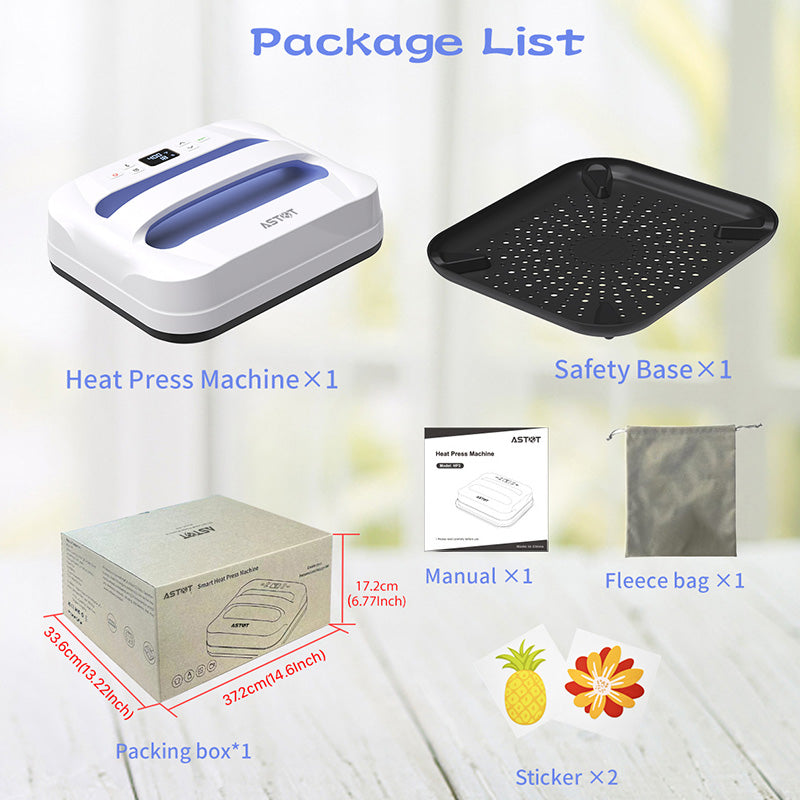 12''x10''Heatpress(Purple)