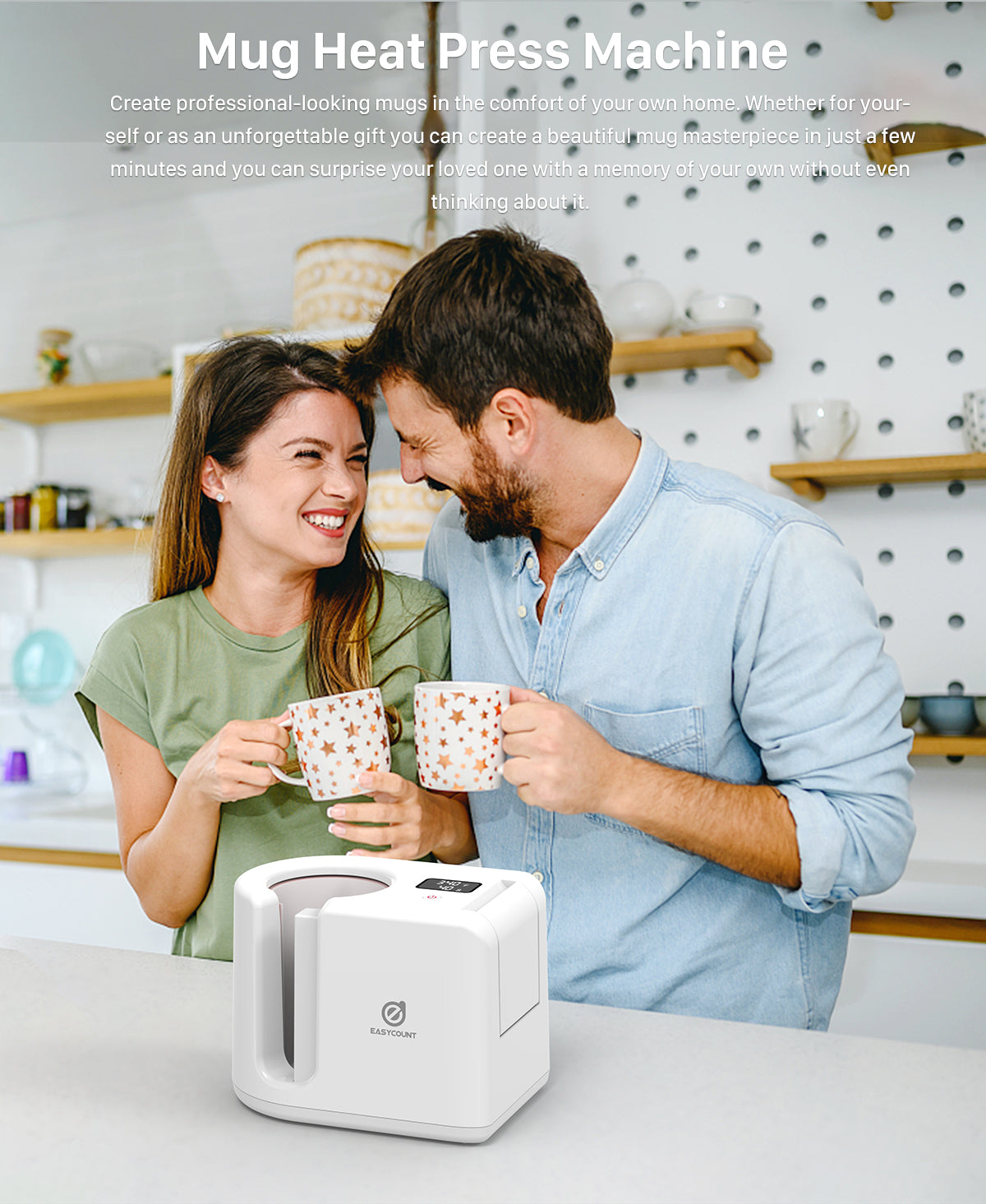 Mug press machine