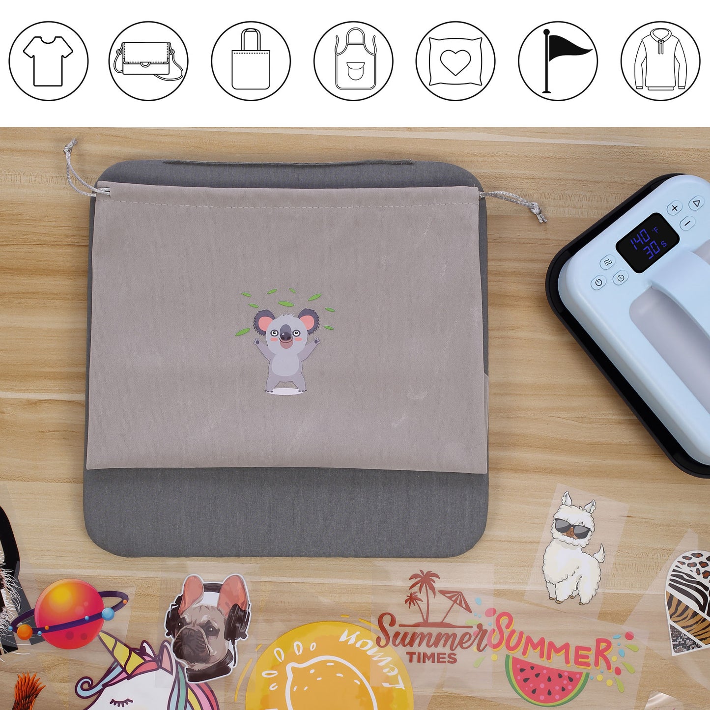 12" × 12" Heat Press Mat
