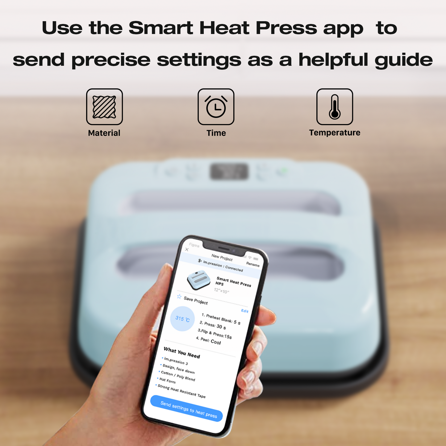 12''x10''(APP) Heat Press