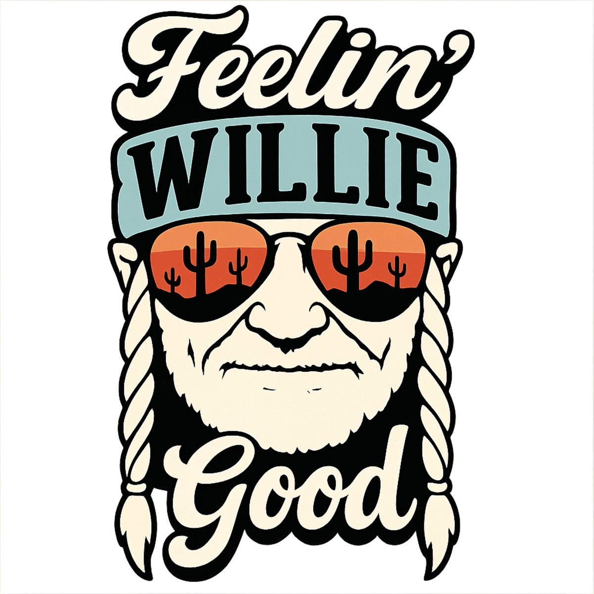 DTF Heat Transfer Iron On Sticker, Country Music Inspired Graphic, for Music Lover Apparel and Retro Decor
