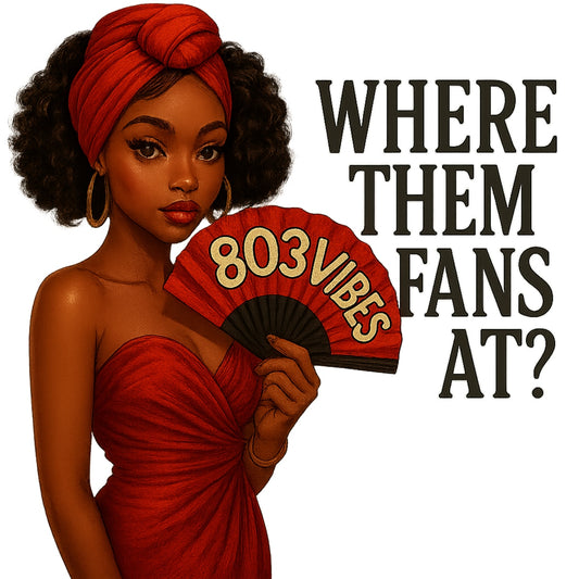 DTF Heat Transfer Iron On Sticker, Vibrant “803VIBES” Fan Graphic, for Trendy Apparel and Event - Related Decor