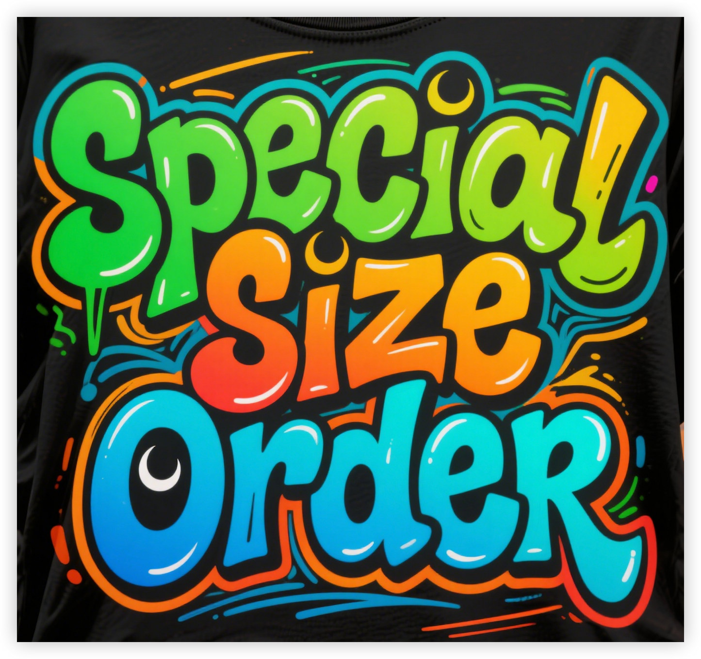 【Special Size Order】Custom DTF Iron-On Transfers for Clothing & Bag