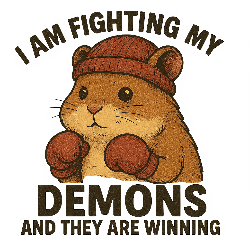 Cute Carton Fighting Hamster Iron On Heat Transfers Vinyl For T Shirts DIY Clothing T-Shirt Mask Jeans Backpack Hats Pillow - Washable Heat Transfer Stickers - For Crafters & DIY Enthusiasts