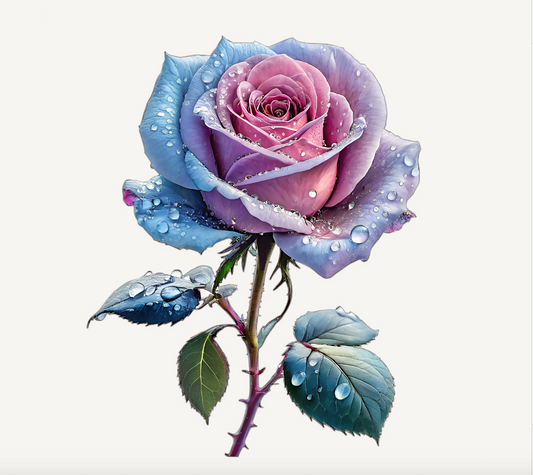 Rose Floral DTF Transfer