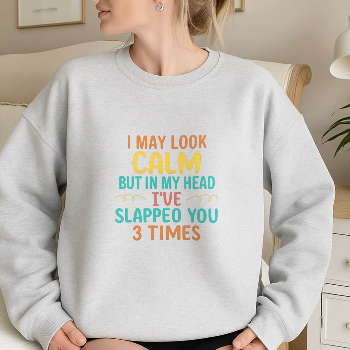 DTF Heat Transfer Iron On Sticker, Funny Sarcastic Quote Graphic, for Humor Apparel and Casual Decor