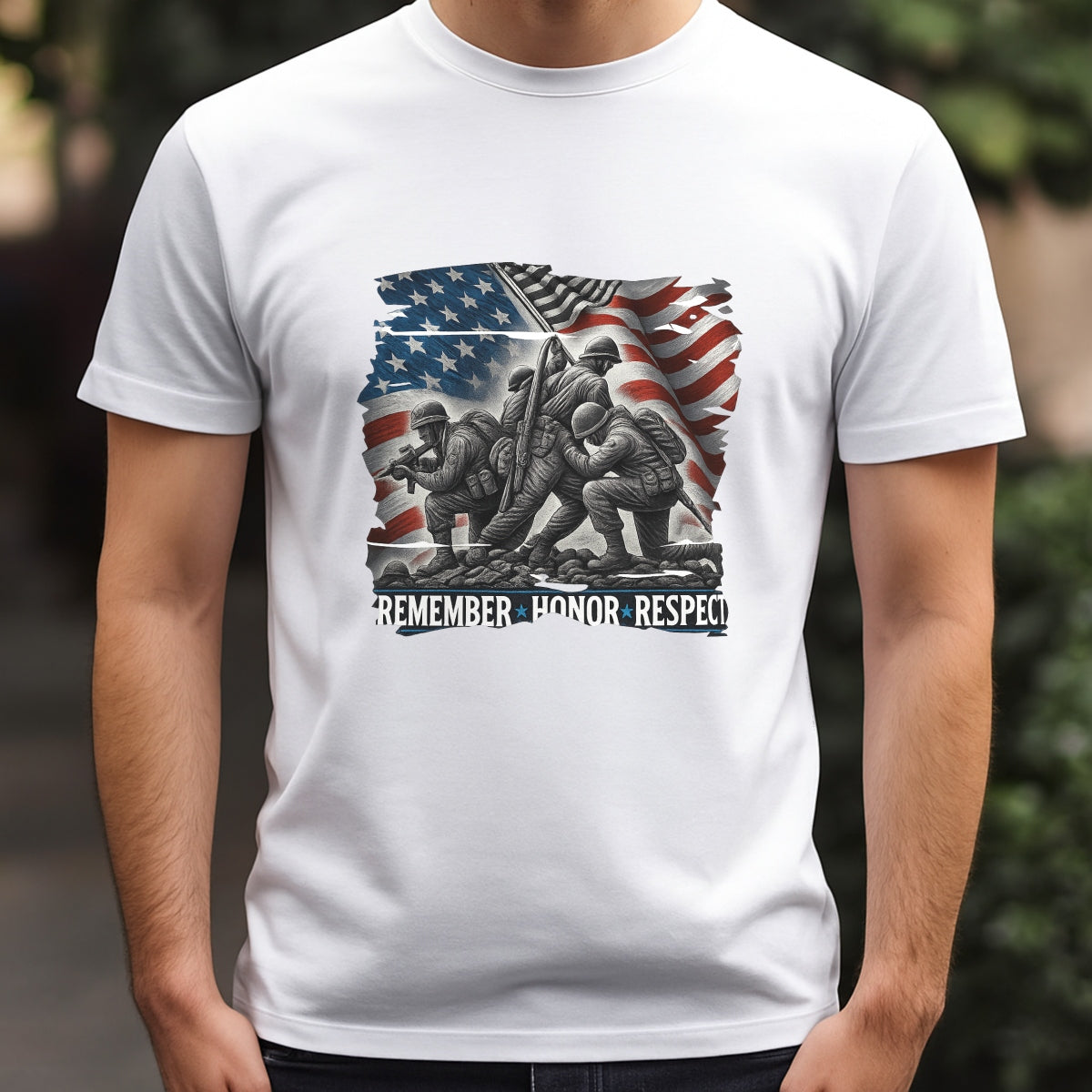 DTF Heat Transfer Iron On Sticker, Patriotic Gnome 4th of July Graphic, for Independence Day Apparel and Celebration Decor