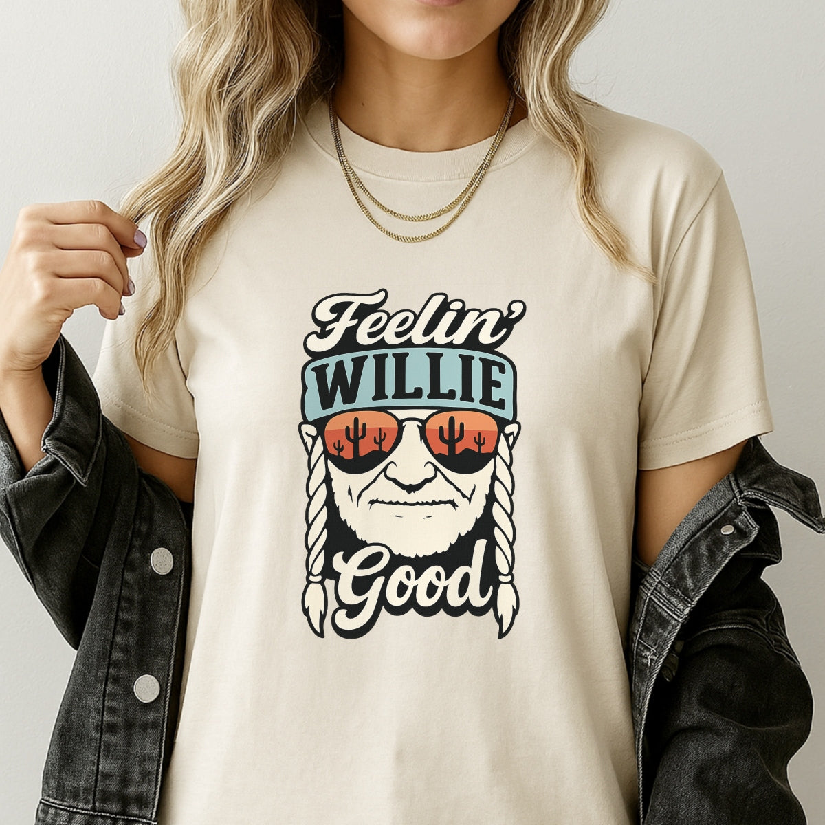 DTF Heat Transfer Iron On Sticker, Country Music Inspired Graphic, for Music Lover Apparel and Retro Decor
