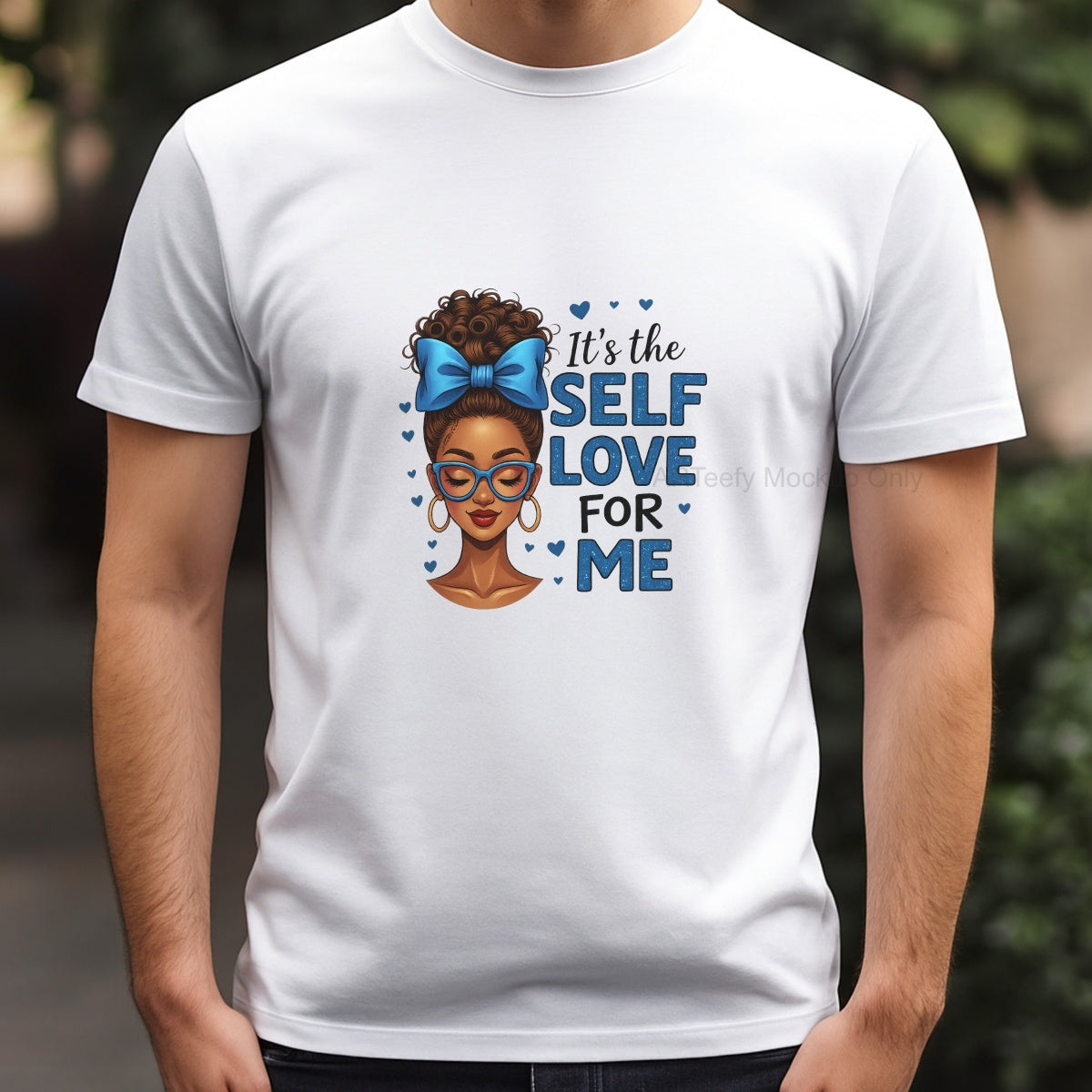 DTF Heat Transfer Iron On Sticker, Empowering Self  Love Graphic, For Motivational Apparel And Self Care Decor