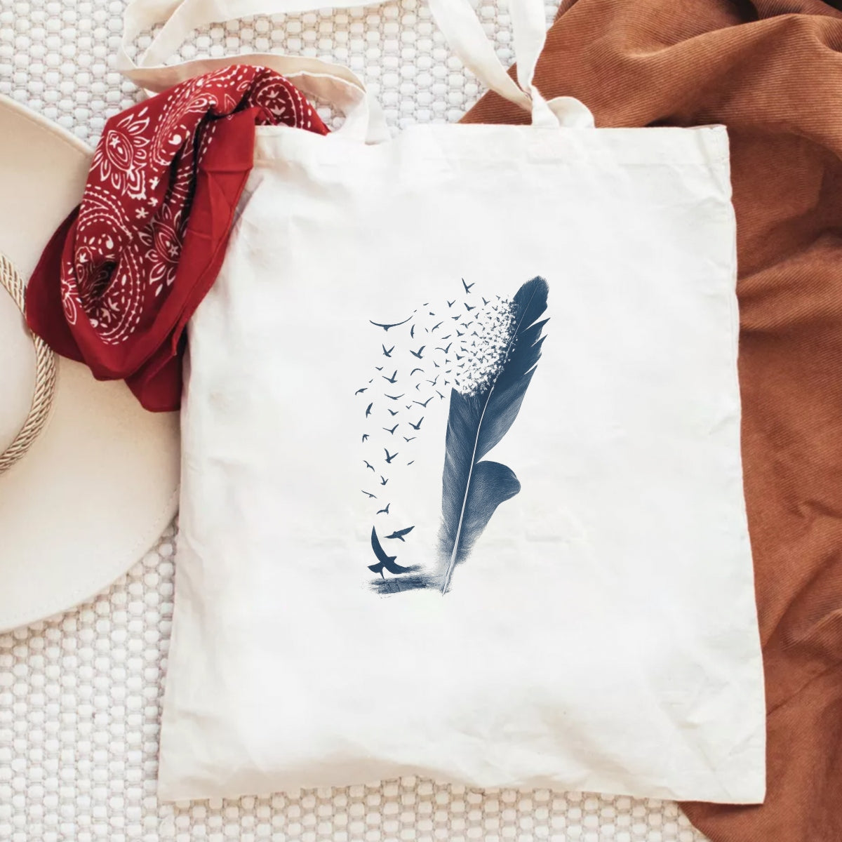 Watercolor Feather Iron On Transfers – Cute 90s Aesthetic Heat Press Decals for DIY Clothing, Washable Stickers for T-Shirts – Easy Heat Press Vinyl for Fashion