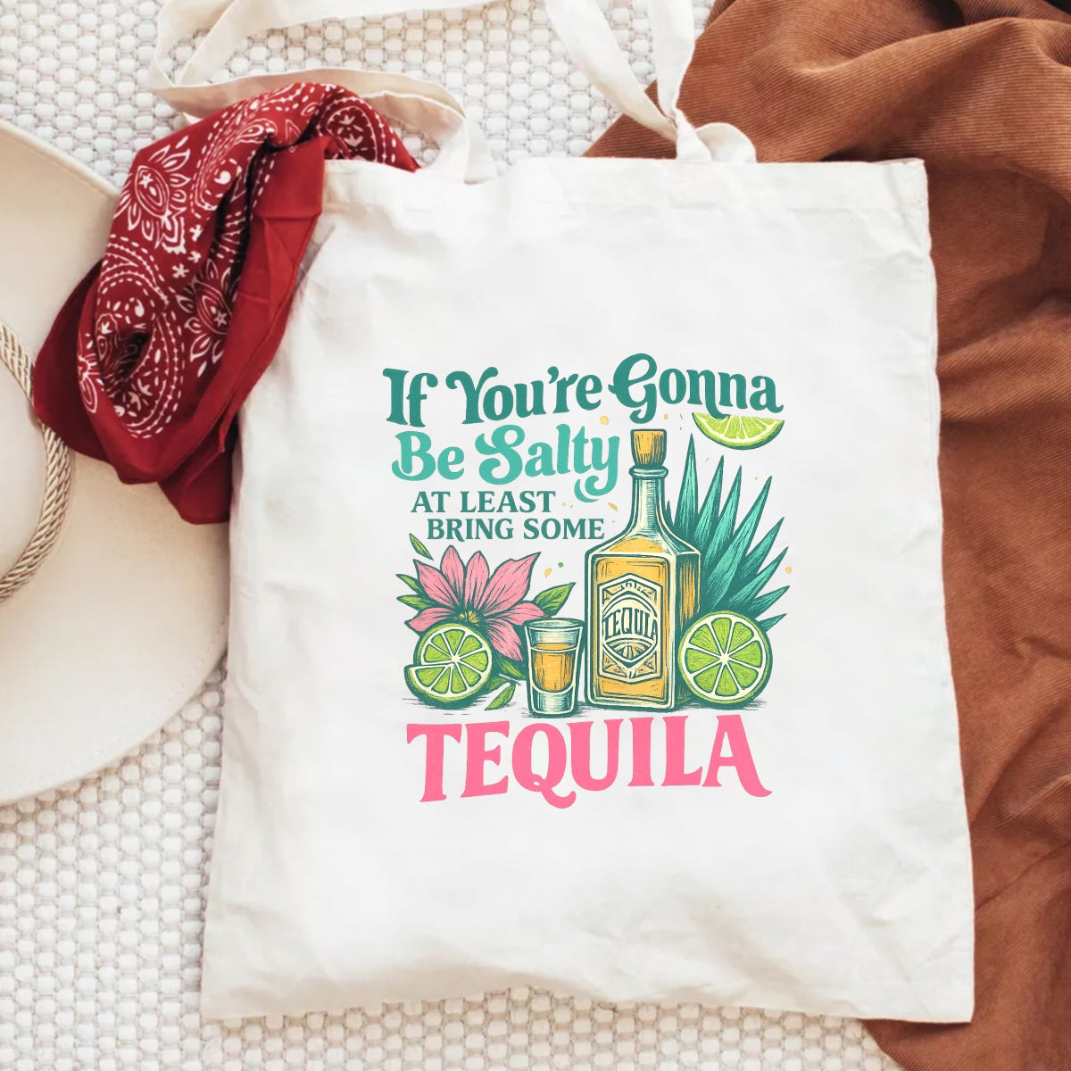 Funny Tequila DTF Transfer for T-Shirts , Vintage Alcohol Iron On Heat Press Decal , Retro Margarita Party Graphic, Mexican Fiesta Shirt Design, Salty Lime Summer Sublimation Patch