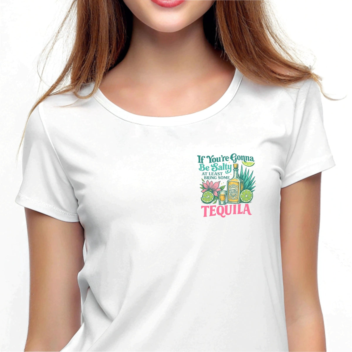 Funny Tequila DTF Transfer for T-Shirts , Vintage Alcohol Iron On Heat Press Decal , Retro Margarita Party Graphic, Mexican Fiesta Shirt Design, Salty Lime Summer Sublimation Patch