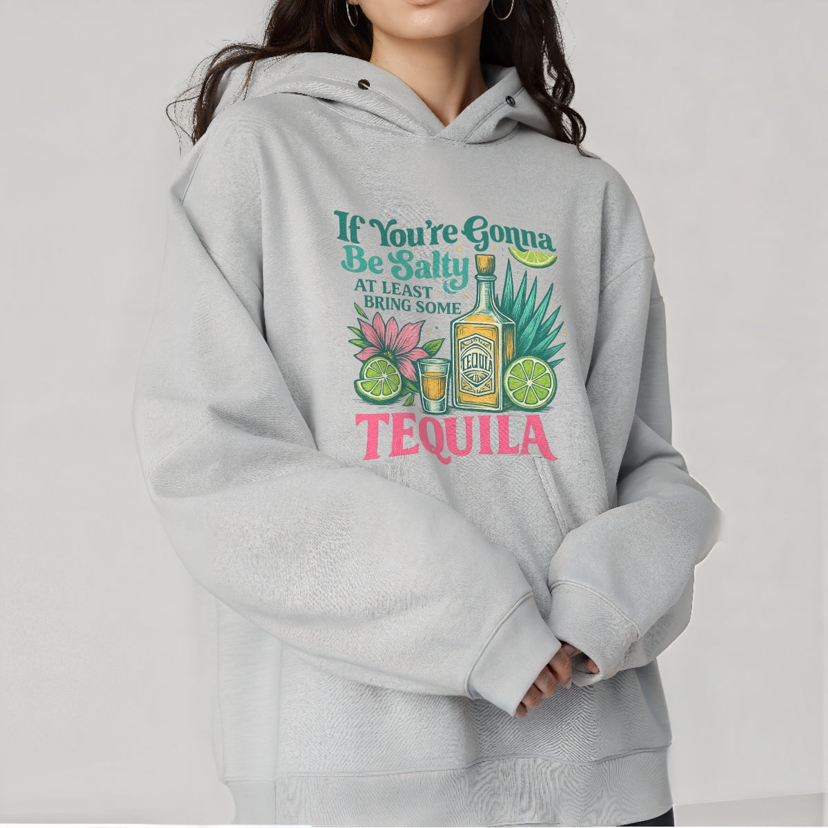 Funny Tequila DTF Transfer for T-Shirts , Vintage Alcohol Iron On Heat Press Decal , Retro Margarita Party Graphic, Mexican Fiesta Shirt Design, Salty Lime Summer Sublimation Patch