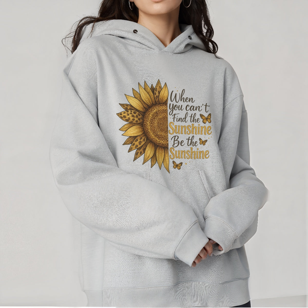 DTF Heat Transfer , Leopard Sunflower and Motivational Quote , DIY Iron-On for T-Shirts, Bags, Hoodies