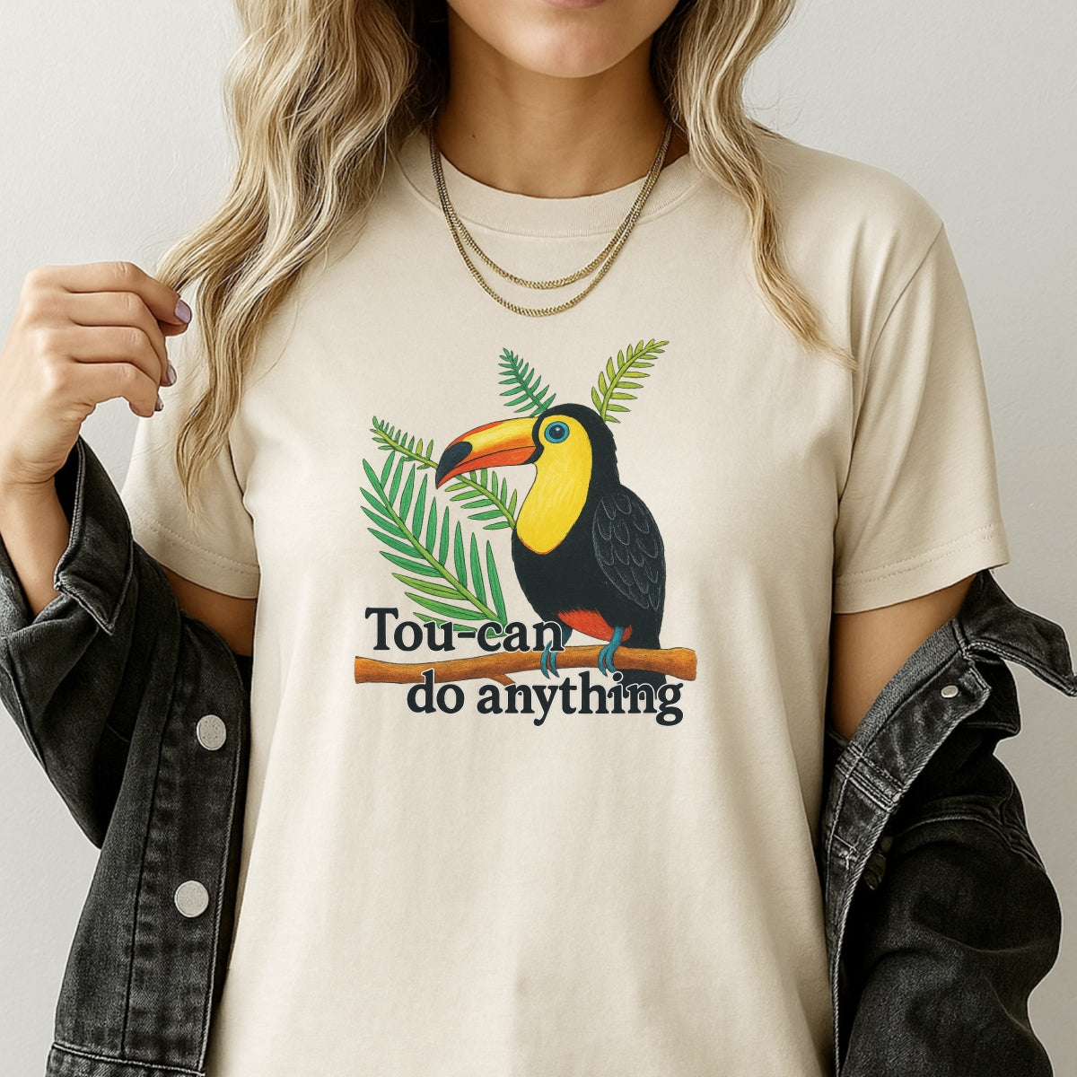 DTF Heat Transfer Iron On Sticker Vibrant Tropical Bird Design for T-Shirt  and Fabric Crafting