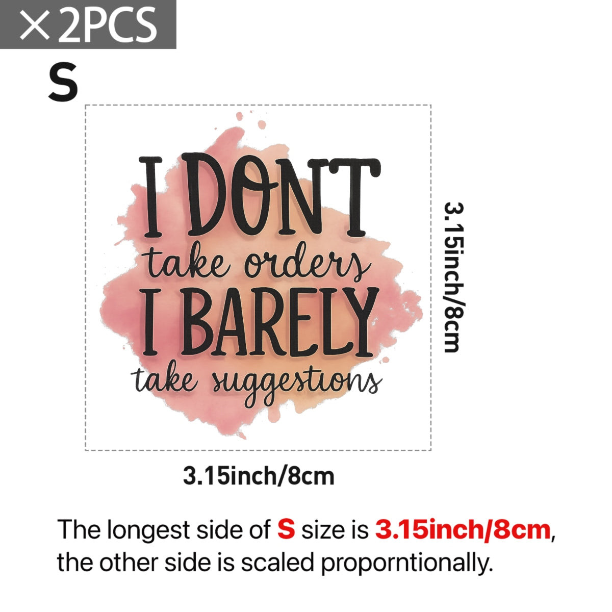 DTF Iron On Heat Transfer Patch,Trendy Waterproof Vinyl for T-Shirts, Hoodies, Tote Bags,DIY Apparel Decoration