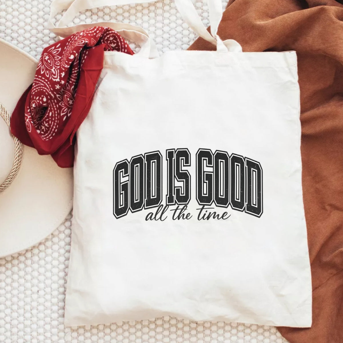 DTF Heat Transfer Iron On Sticker 'God Is Good' Christian Stickers, Religious Quotes Applications for Clothing, Jeans, Bags, Shoes, Hats, Jackets
