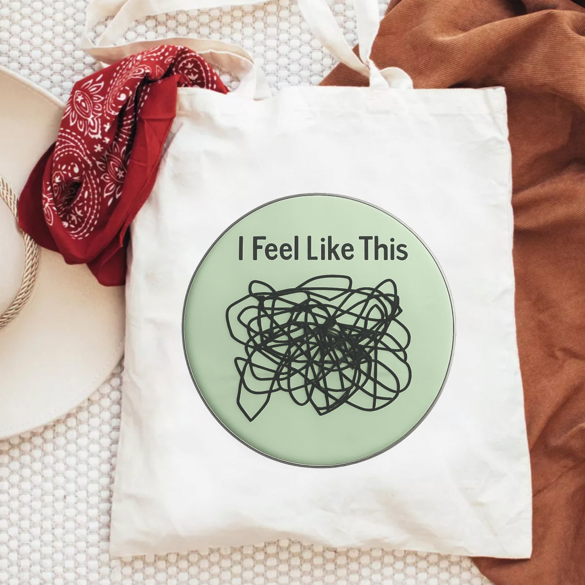 Funny Quote Iron-On Heat Transfer Sticker ,  Emotional Chaos Doodle Design for DIY T-Shirts, Hoodies, Tote Bags ,  Easy Press, Washable, Trendy Graphic Patch for Mental Health and Mood Expression