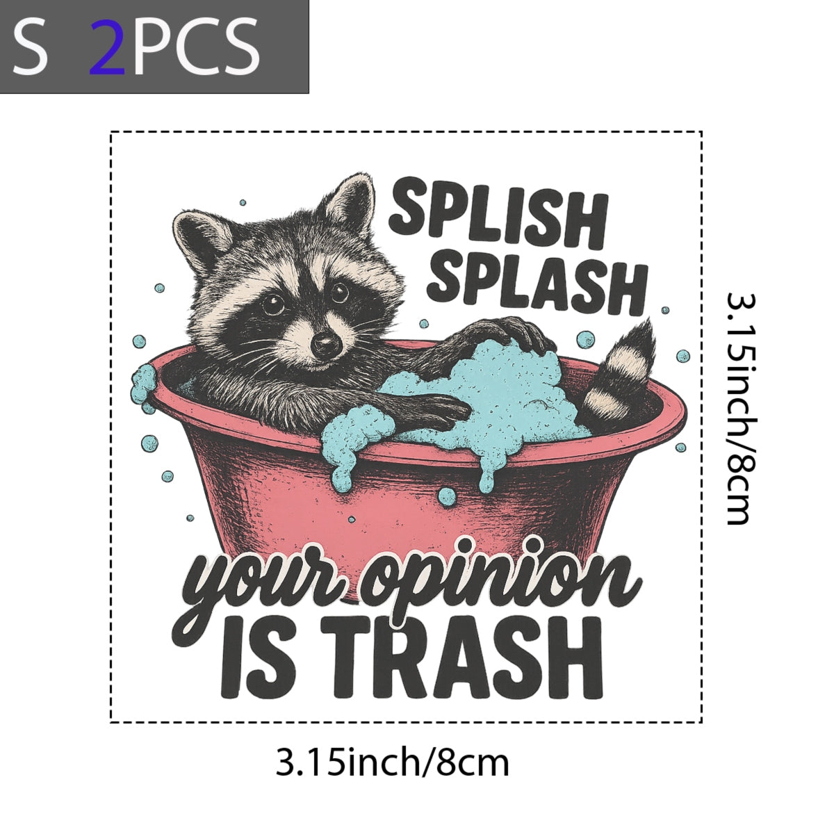 DTF Heat Transfer Iron On Sticker ,  Animal Design DTF Stickers for all,   Decals for Clothing