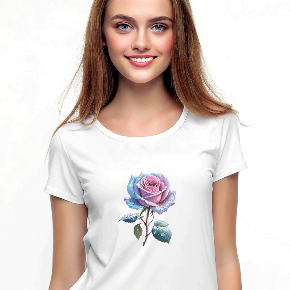 Rose Floral DTF Transfer
