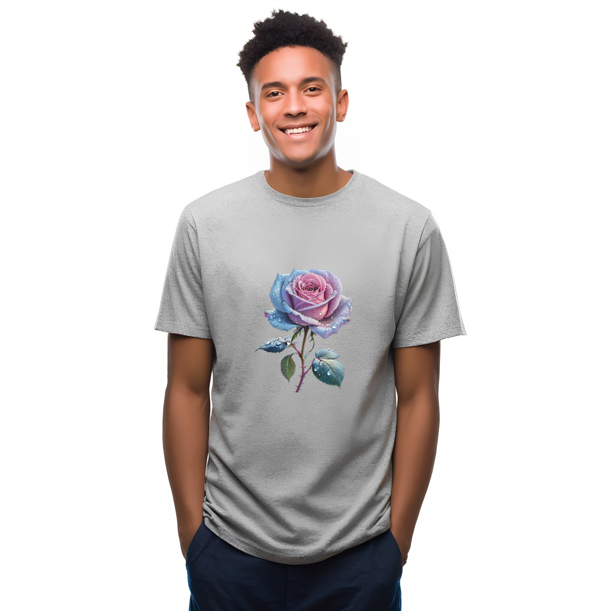 Rose Floral DTF Transfer