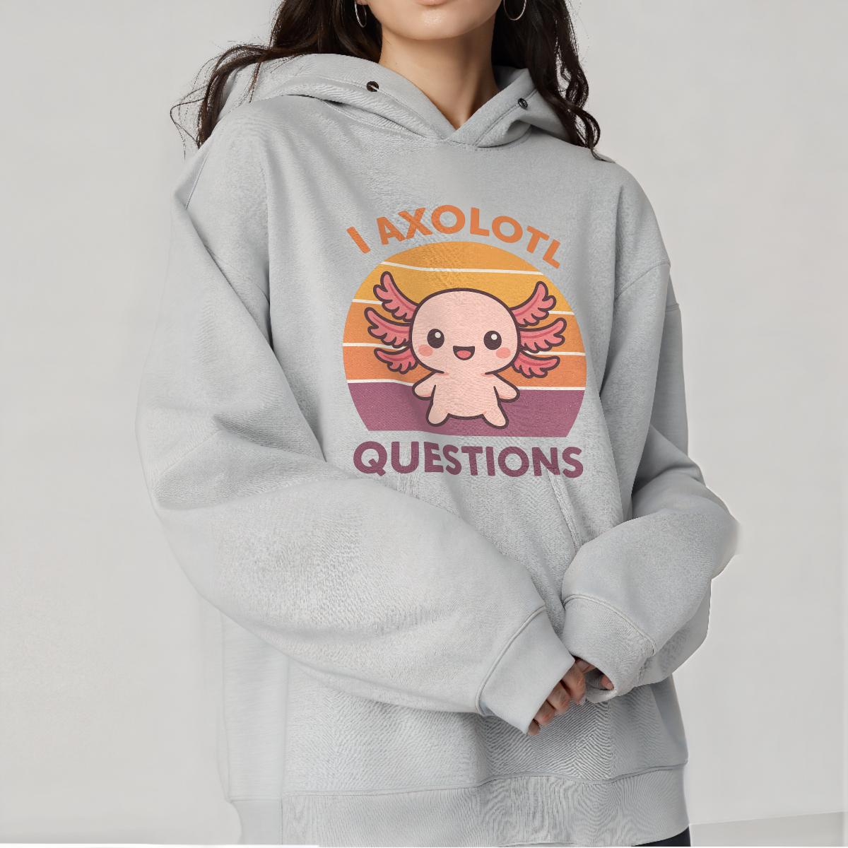 Cute Axolotl Print for Girl Heat Transfer Pattern Iron On Patch, Washable Stamp Label Badge Logo, For Clothing, T-shirt, Pillow, Bag DIY - Perfect Gift for Crafters & DIY Enthusiasts