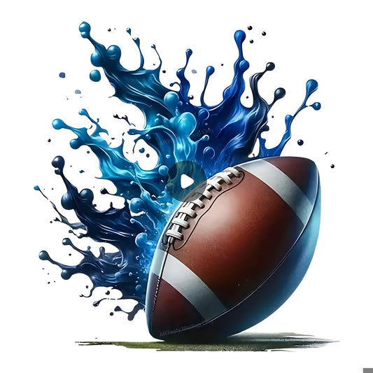 DTF Heat Transfer Iron On Sticker DTF Transfers Ready to Press Football Sports Theme for T Shirts Hoodies Local Warehouse Clearance - 1