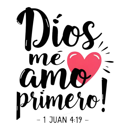 DTF Heat Transfer Iron On Sticker Iron On Transfers for T Shirts Religious Love Heart Design Faith Inspired Apparel Clearance - 1