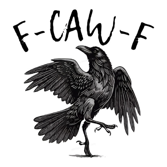 DTF Heat Transfer Iron On Sticker Iron On Heat Transfers Raven Illustration Gothic Style for T Shirts Halloween Decor Clearance Local Warehouse - 1