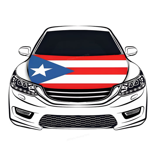 DTF Heat Transfer Iron On Sticker Iron On Heat Transfers Puerto Rican Flag Design for Cars Apparel Bags Local Warehouse - 1