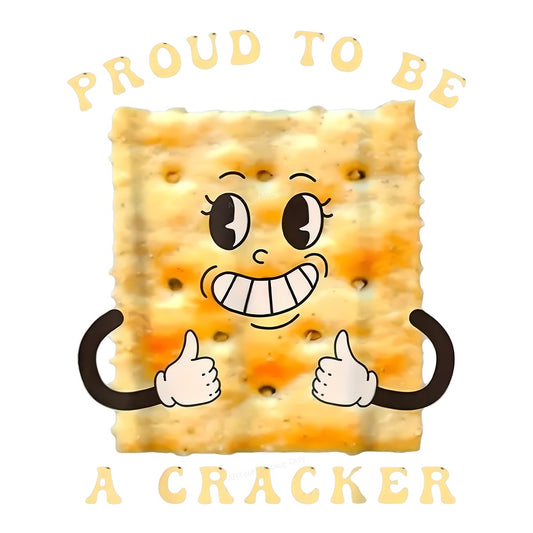 DTF Heat Transfer Iron On Sticker Iron On Transfers for T Shirts Funny Cartoon Cracker Character Design Heat Press Ready Patches for Apparel Local Warehouse - 1
