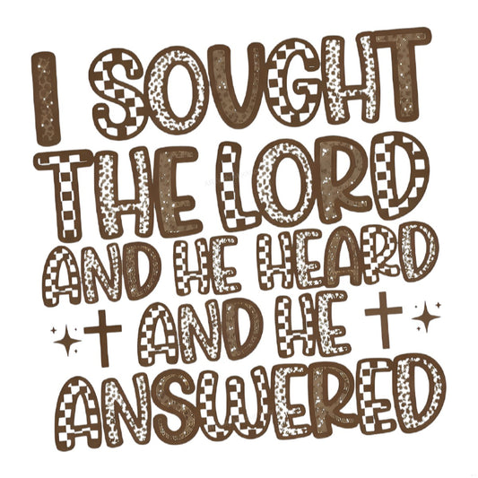 DTF Heat Transfer Iron On Sticker Iron On Heat Transfers Religious Quote Design Inspirational Faith Apparel Local Warehouse - 1