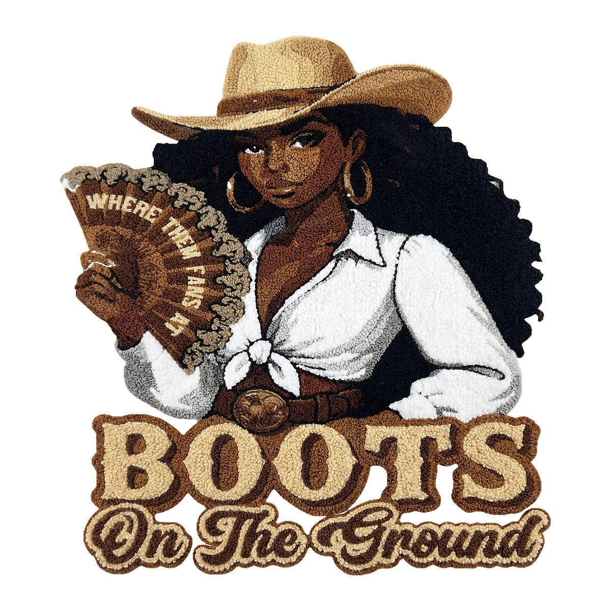 DTF Heat Transfer Iron On Sticker Iron On Transfers for T Shirts Western Cowgirl Style Boots On The Ground Design for Apparel Jackets Clearance Local Warehouse - 1