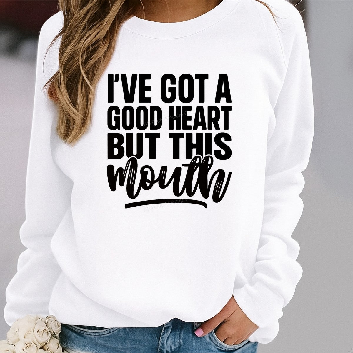 DTF Heat Transfer Iron On Sticker Iron On Transfers for T Shirts Funny Quote Design Heat Press Ready Graphics for Casual Wear Vintage Merchandise Clearance - 2