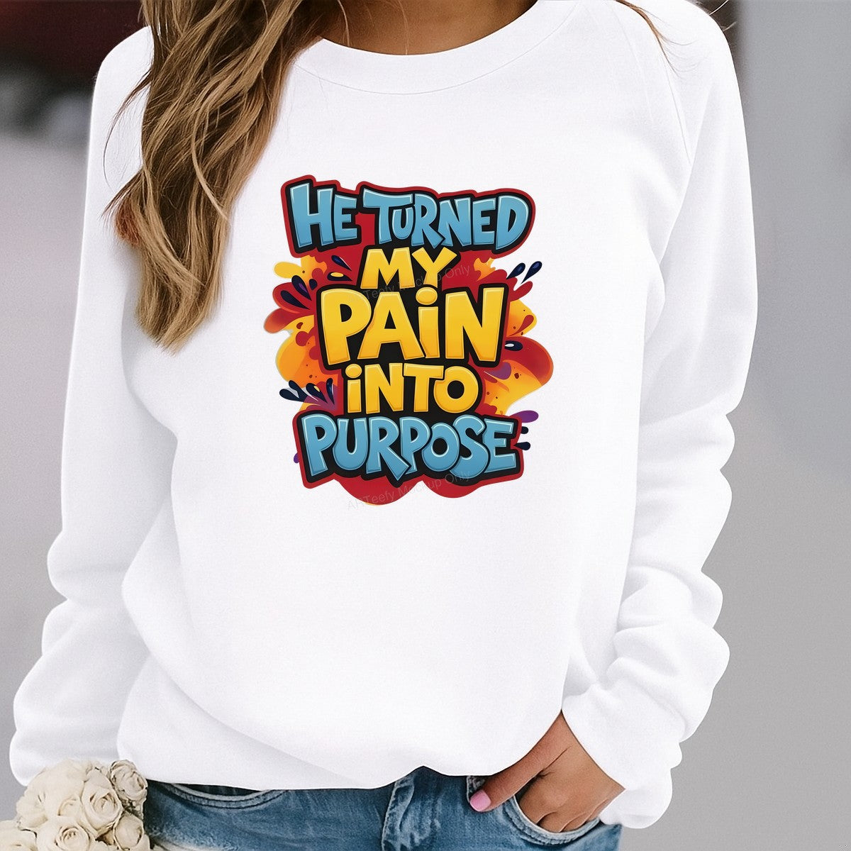 DTF Heat Transfer Iron On Sticker DTF Transfers Ready to Press Motivational Quote Colorful Lettering for T Shirts Hoodies Local Warehouse - 2