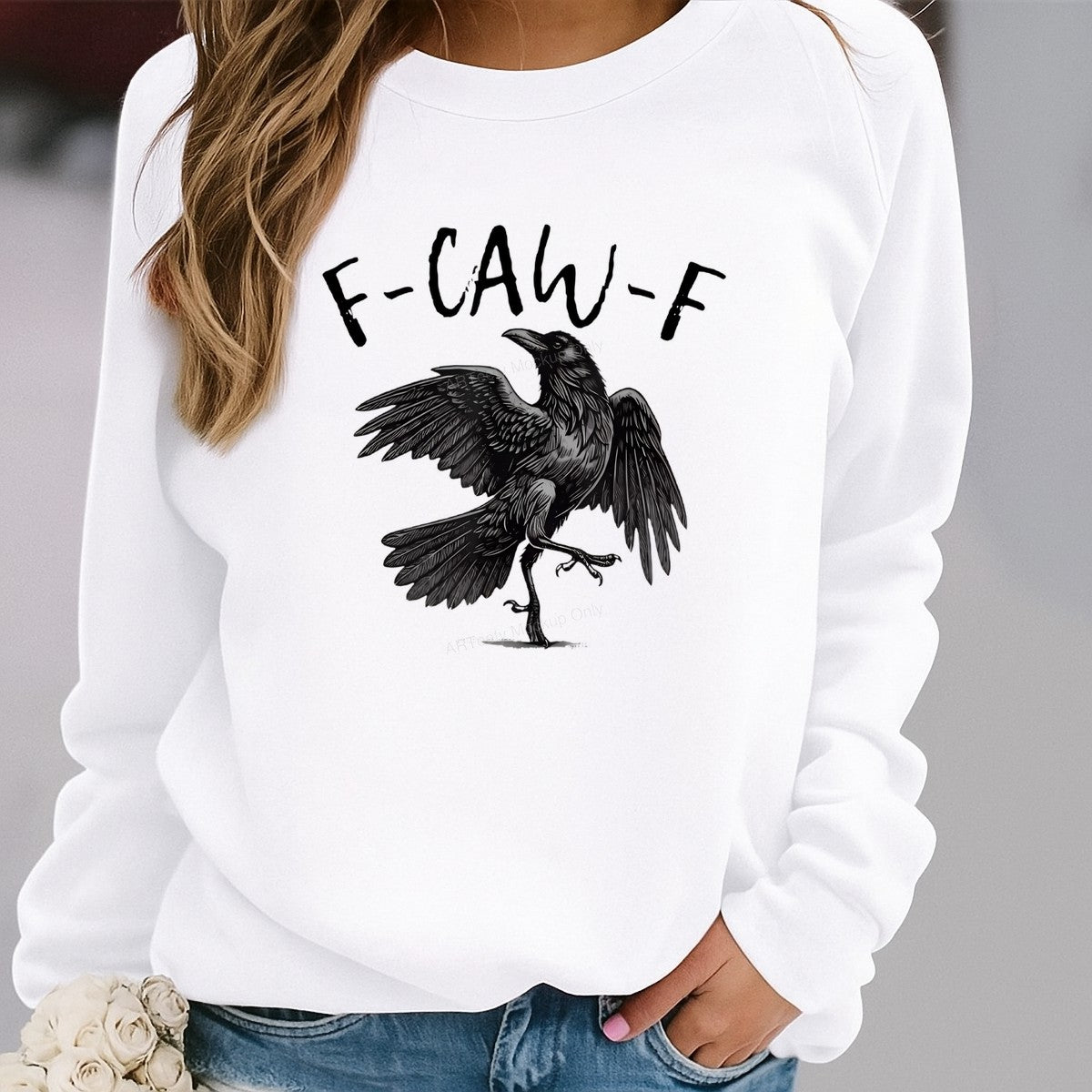DTF Heat Transfer Iron On Sticker Iron On Heat Transfers Raven Illustration Gothic Style for T Shirts Halloween Decor Clearance Local Warehouse - 2