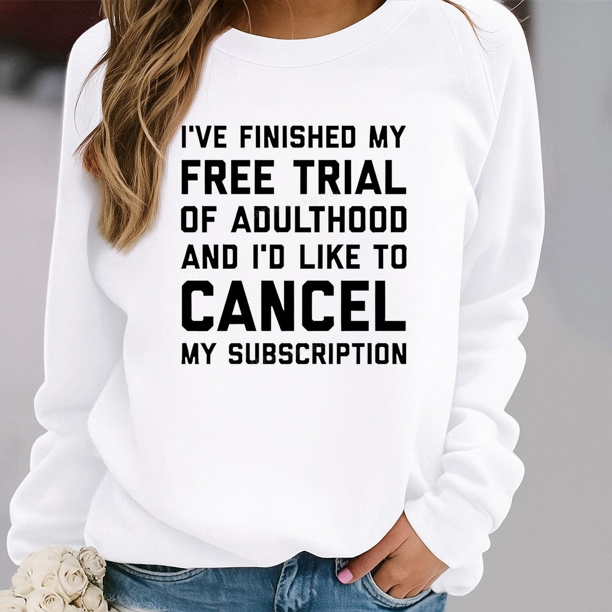DTF Heat Transfer Iron On Sticker Iron On Heat Transfers Funny Adulthood Cancellation Lettering for T Shirts Hoodies Clearance - 2