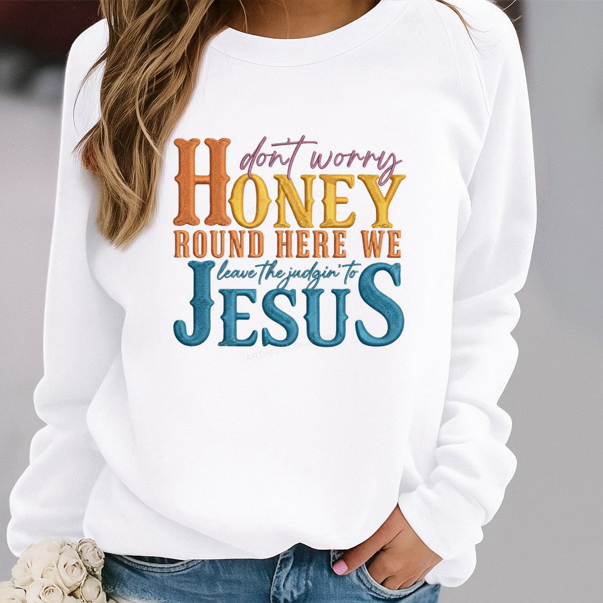 DTF Heat Transfer Iron On Sticker Iron On Heat Transfers Colorful Religious Inspirational Quotes for Apparel Bags Jackets Local Warehouse - 2