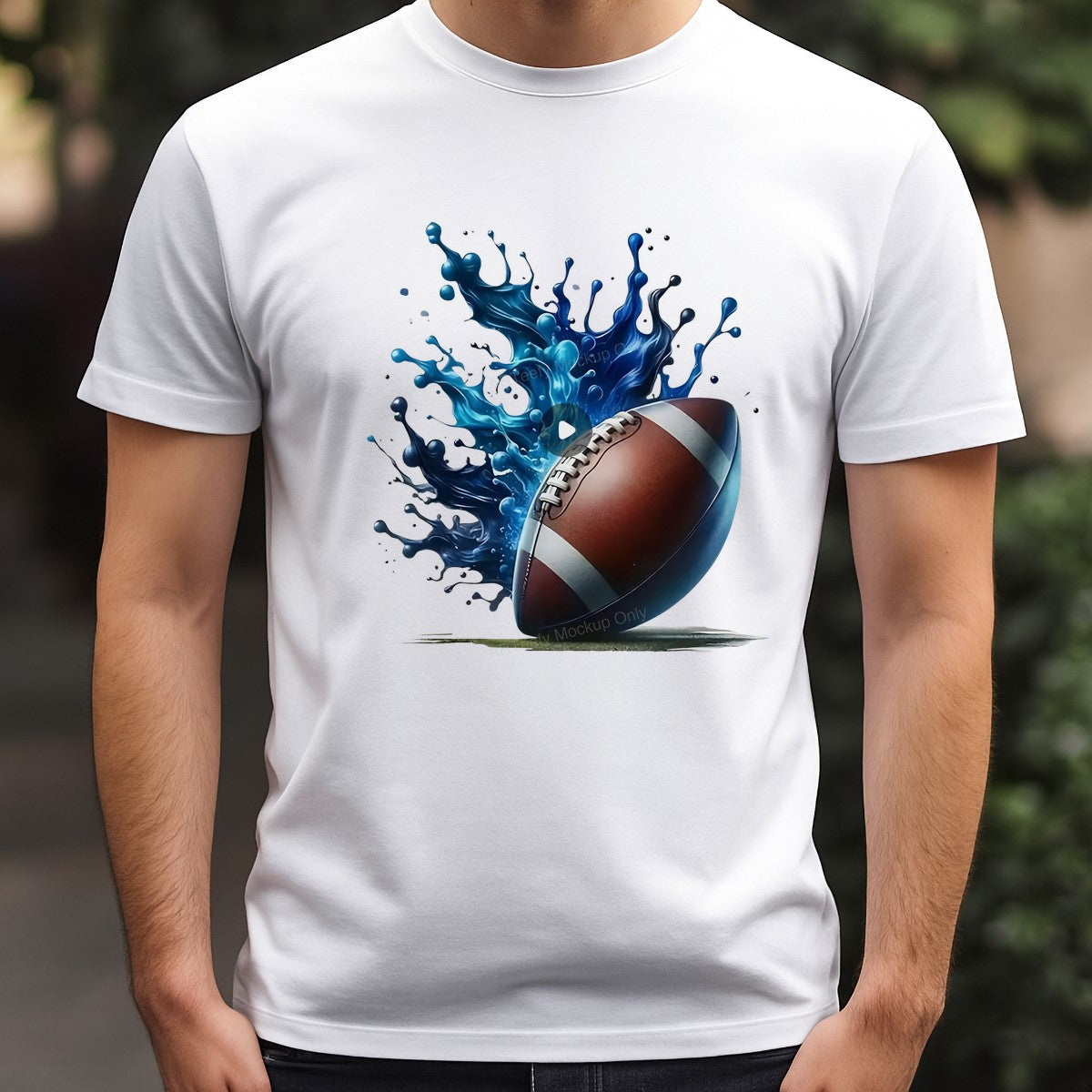 DTF Heat Transfer Iron On Sticker DTF Transfers Ready to Press Football Sports Theme for T Shirts Hoodies Local Warehouse Clearance - 3