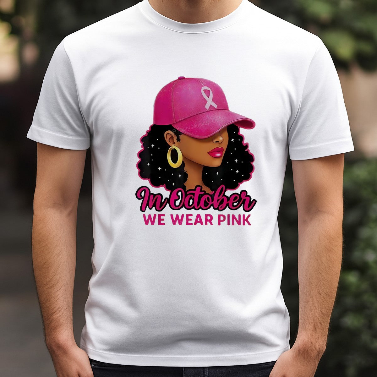 DTF Heat Transfer Iron On Sticker Iron On Transfers for T Shirts October Pink Ribbon Breast Cancer Awareness Designs Clearance Local Warehouse - 3