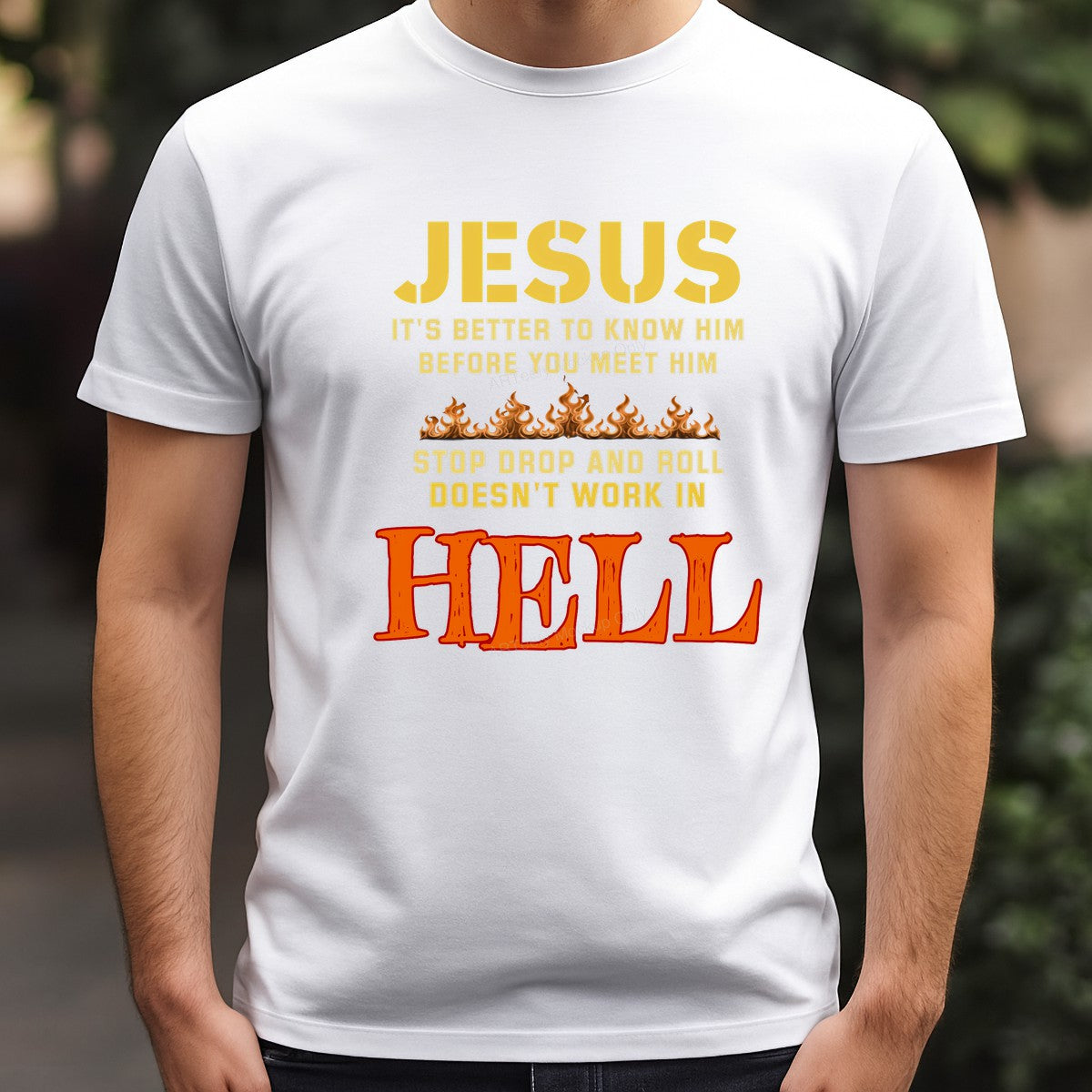 DTF Heat Transfer Iron On Sticker Iron On Heat Transfers Religious Faith Hope Flames Design for T Shirts Hoodies Local Warehouse - 3