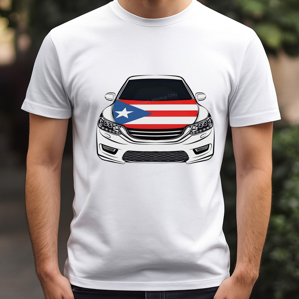 DTF Heat Transfer Iron On Sticker Iron On Heat Transfers Puerto Rican Flag Design for Cars Apparel Bags Local Warehouse - 3