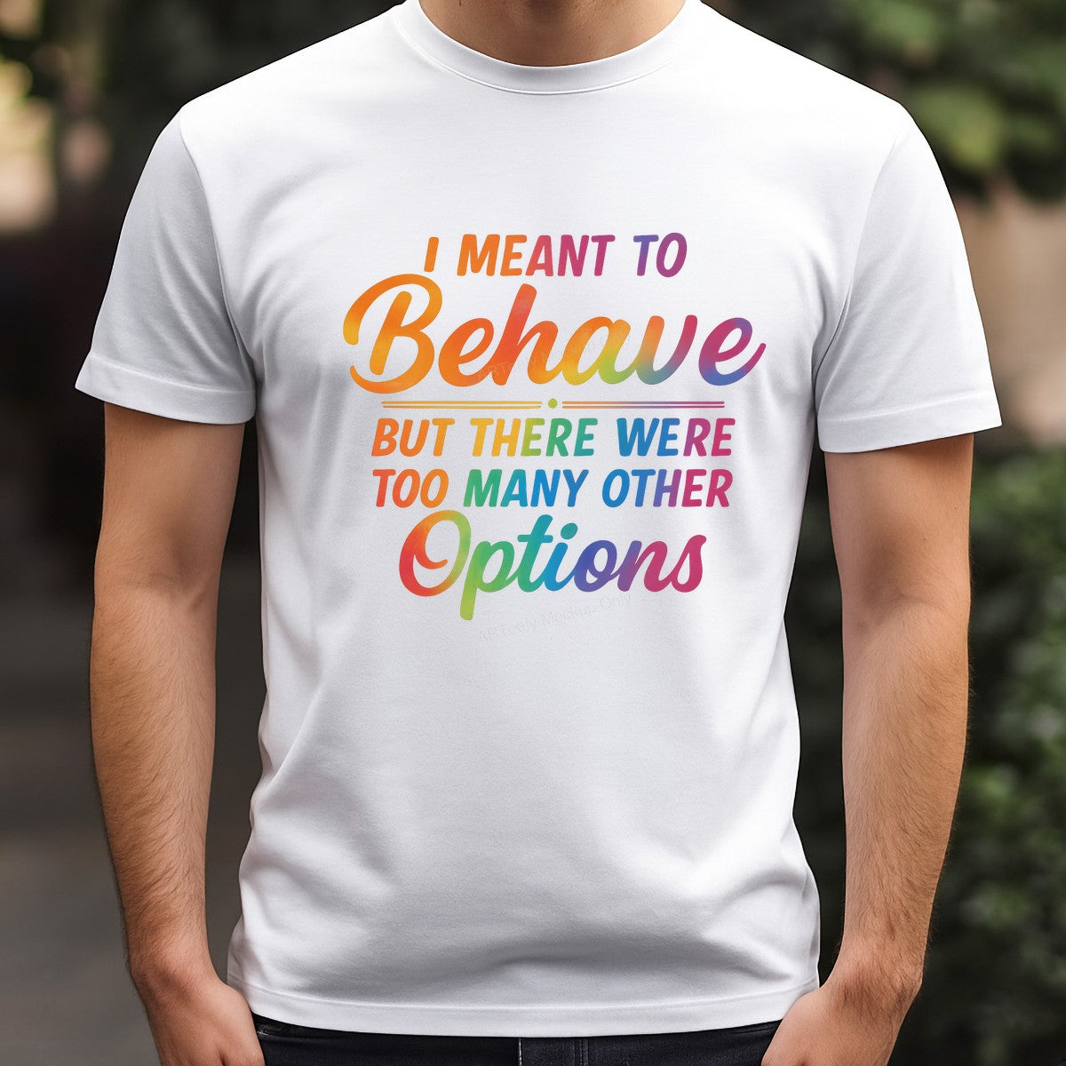 DTF Heat Transfer Iron On Sticker Iron On Heat Transfers Colorful Humorous Lettering for T Shirts Casual Wear Clearance - 3