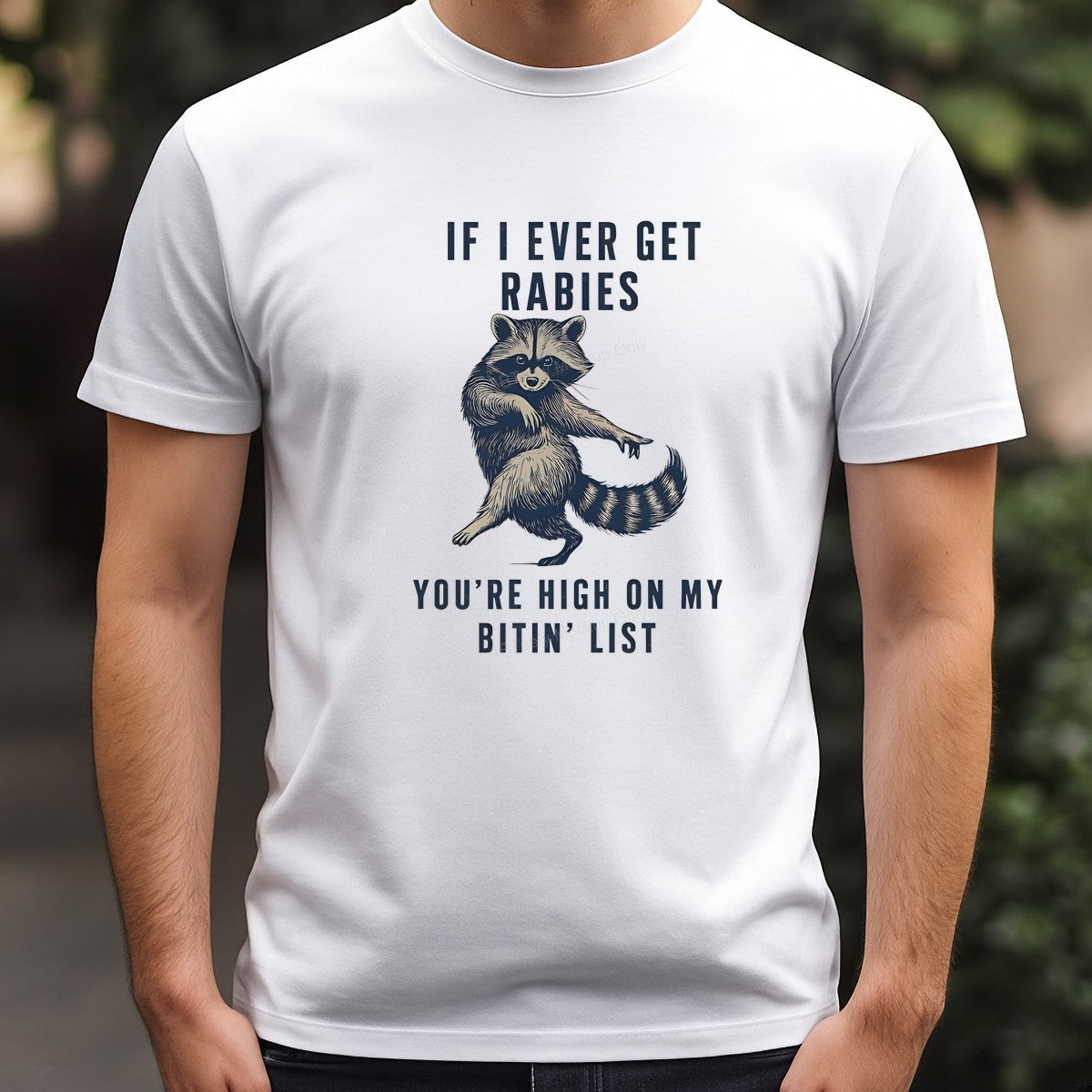 DTF Heat Transfer Iron On Sticker Iron On Heat Transfers Funny Raccoon Design for T Shirts Hoodies Clearance - 3