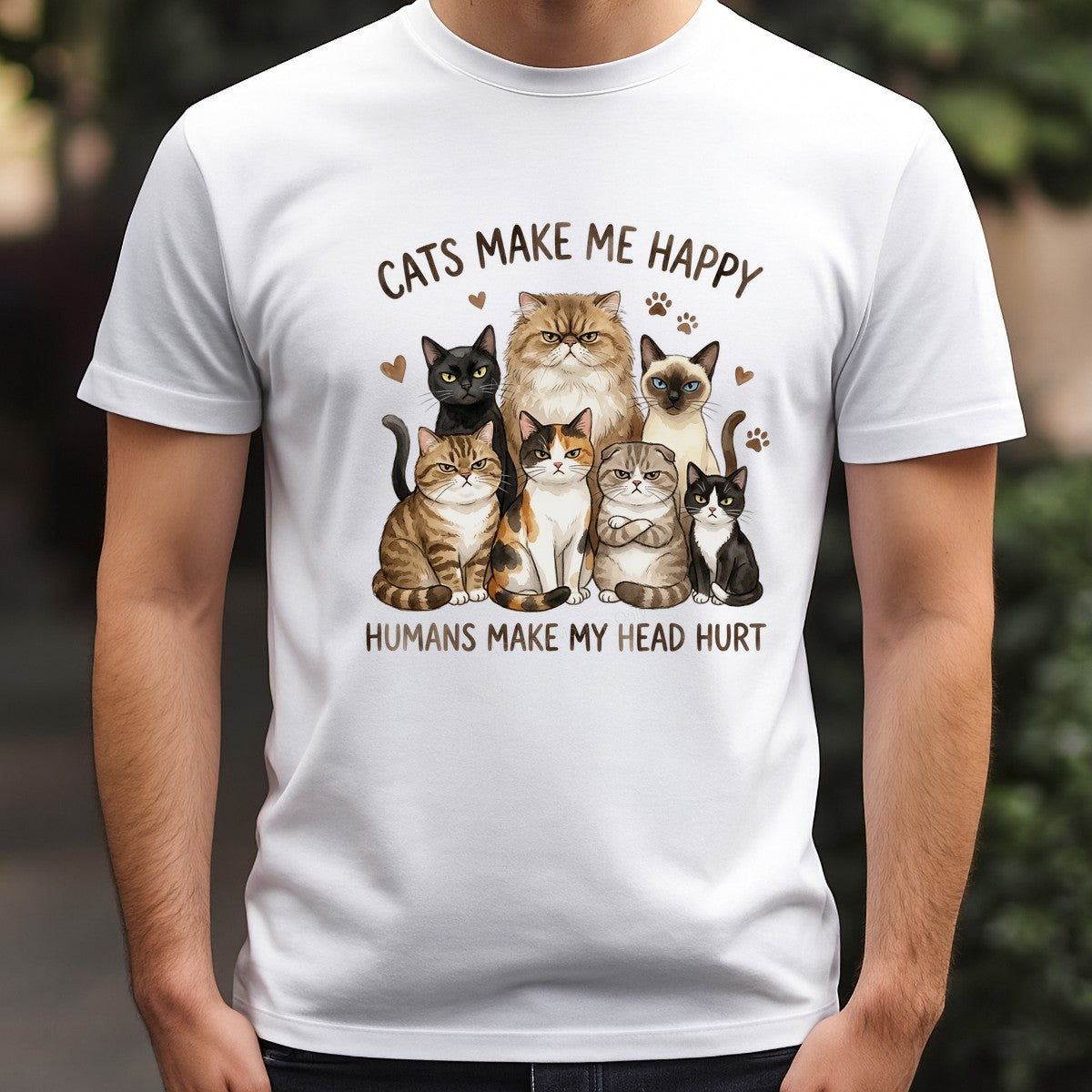 DTF Heat Transfer Iron On Sticker Iron On Transfers for T Shirts Cat Lover Design Cute Feline Expressions for Apparel Home Decor Clearance - 3