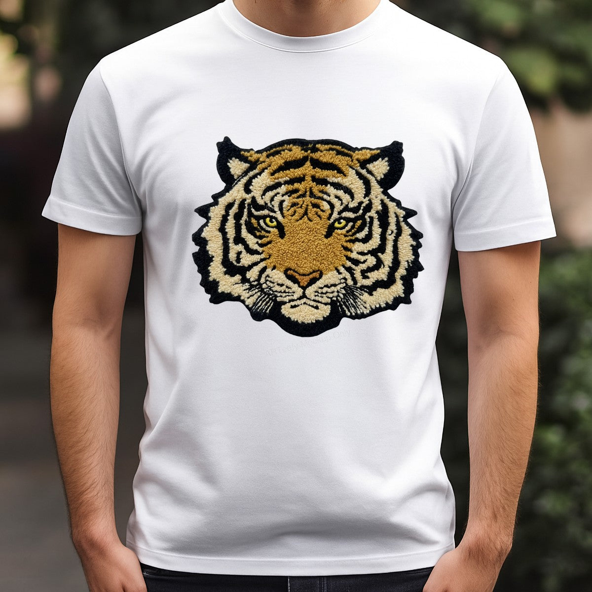 DTF Heat Transfer Iron On Sticker Iron On Heat Transfers Tiger Design for T Shirts Hoodies Sports Team Inspired Clearance - 3