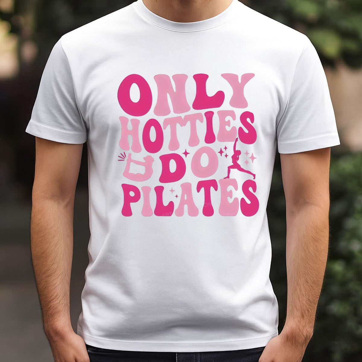 DTF Heat Transfer Iron On Sticker Iron On Heat Transfers Pink Pilates Inspired Design for T Shirts Hoodies Local Warehouse - 3