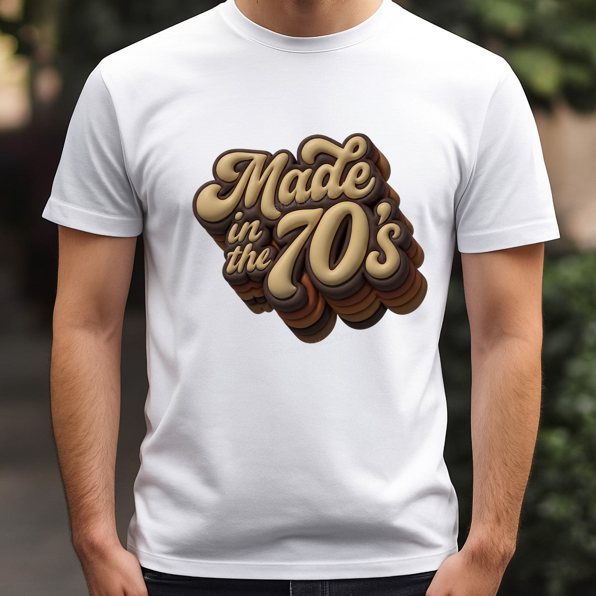 DTF Heat Transfer Iron On Sticker Iron On Heat Transfers Retro 70s Style Vintage Lettering for T Shirts Hoodies Clearance - 3