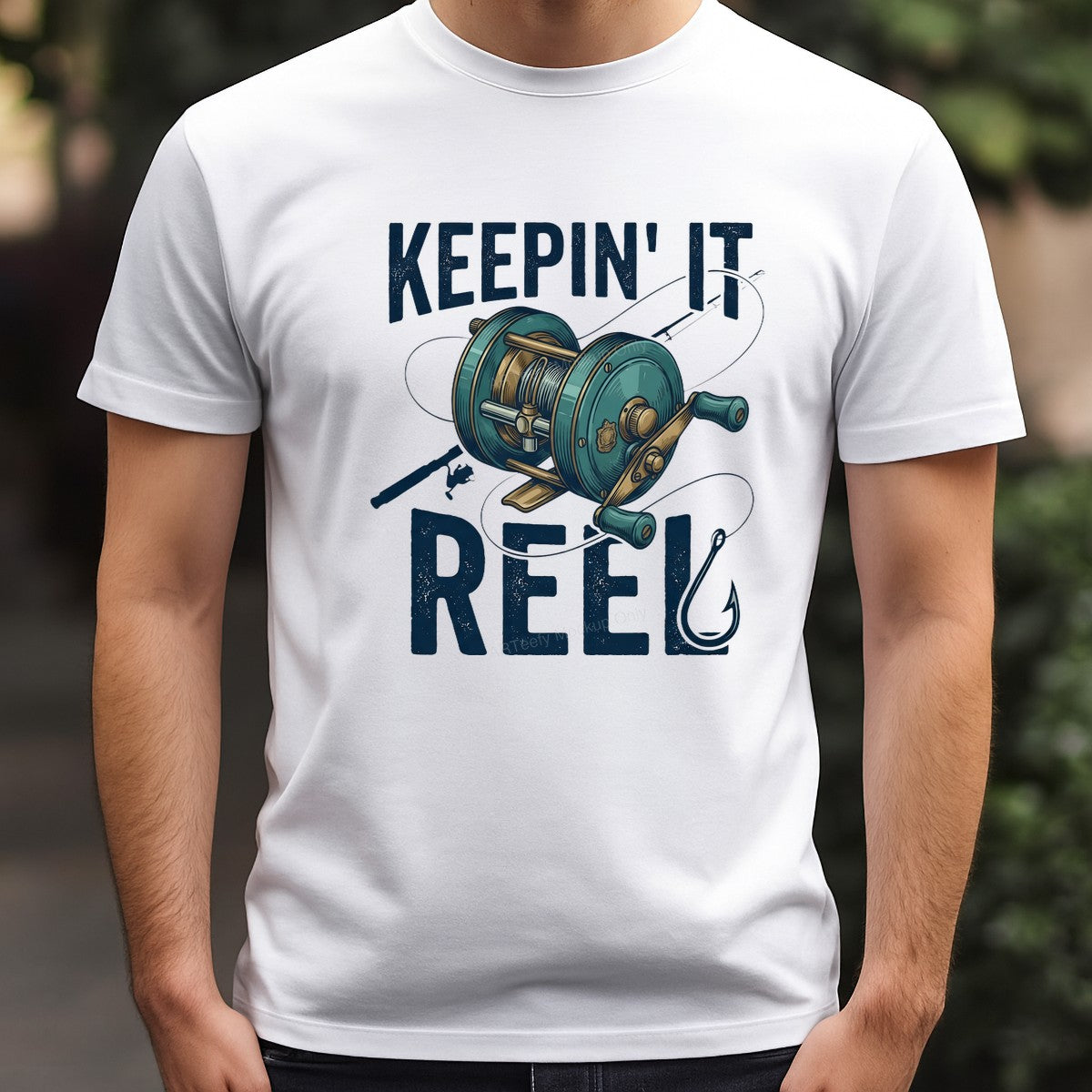 DTF Heat Transfer Iron On Sticker Iron On Heat Transfers Fishing Reel Graphic Outdoor Apparel Clearance Local Warehouse - 3